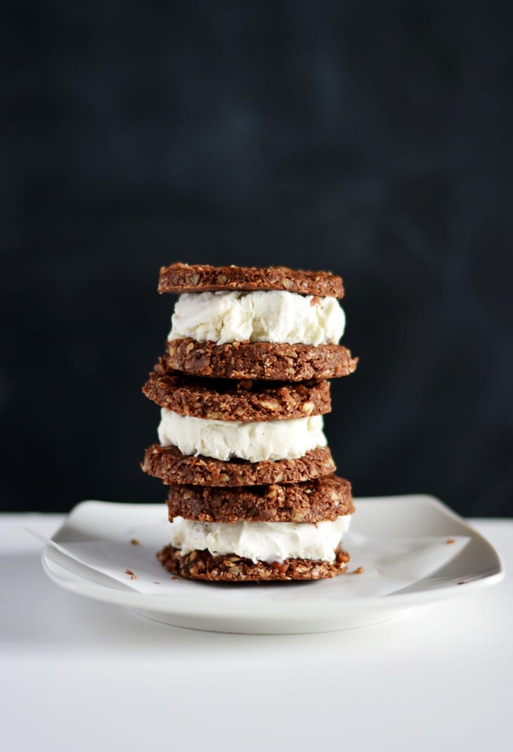 healthy ice cream sandwiches