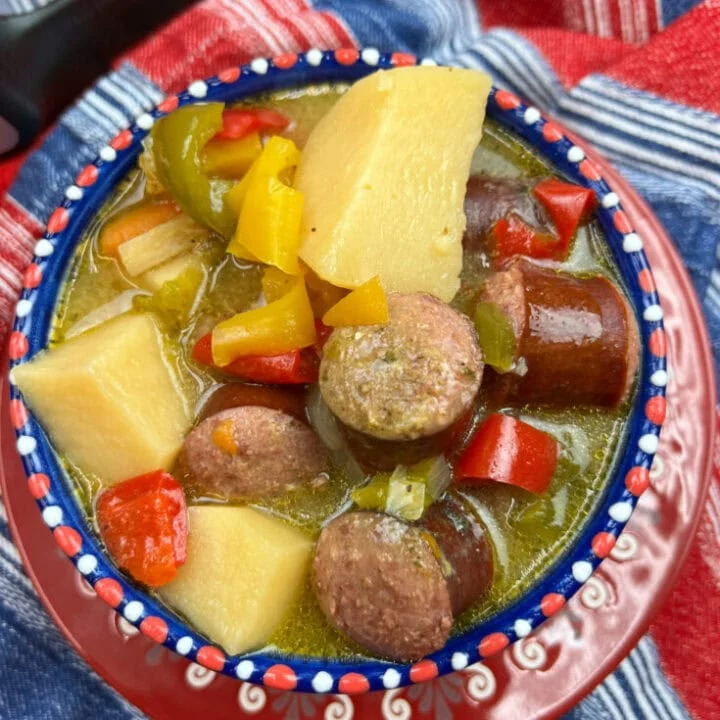 smoked sausage and potatoes