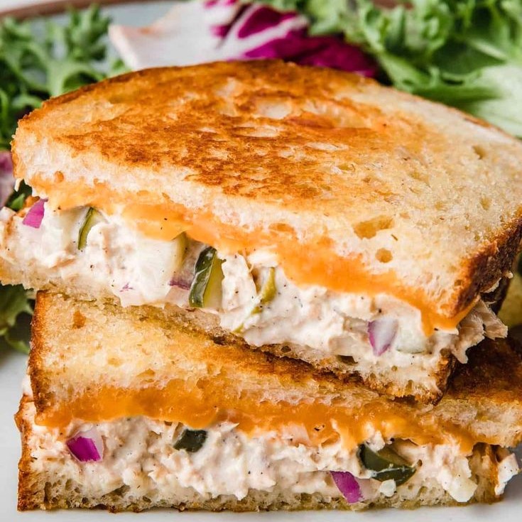 tuna melt sandwich