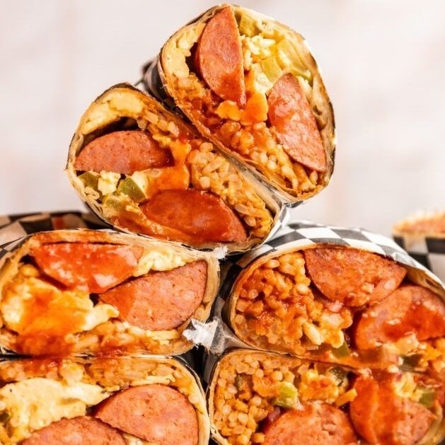 sausage party burrito