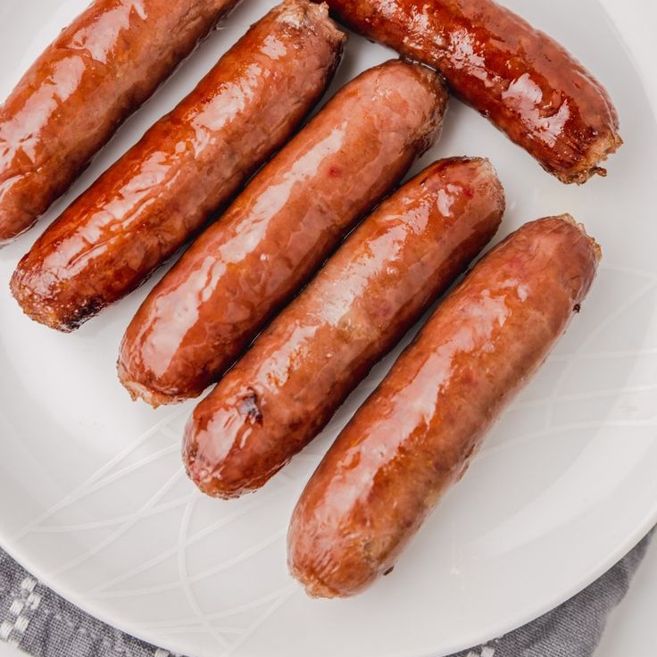 air fryer cooking sausage