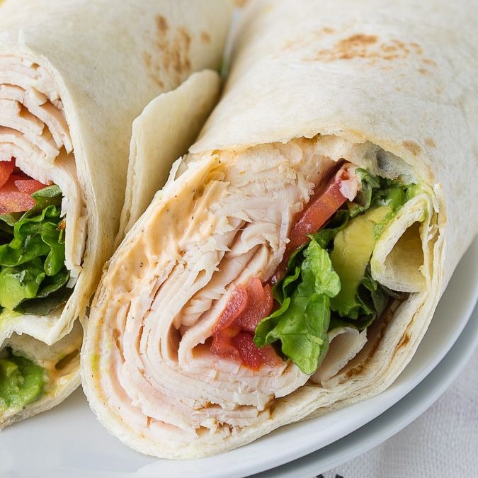 easy steps to make a sandwich wrap