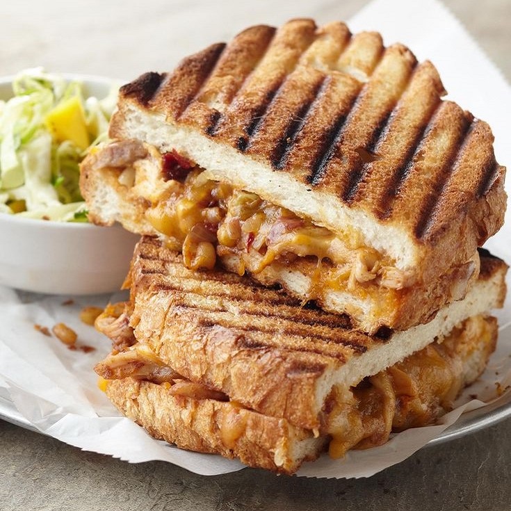 grilled panini sandwich