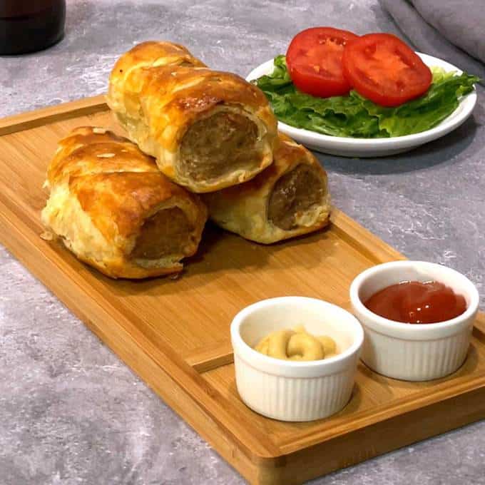 british sausage rolls