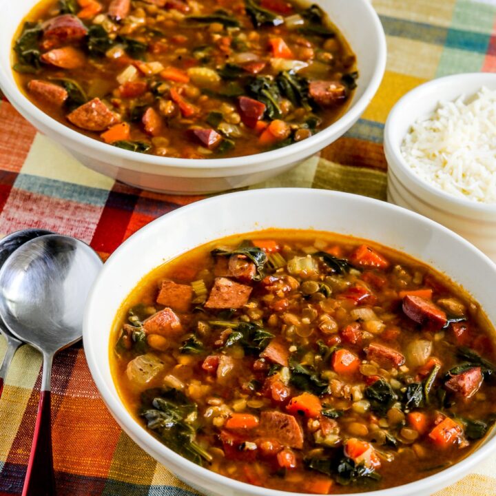 lentil soup with sausage