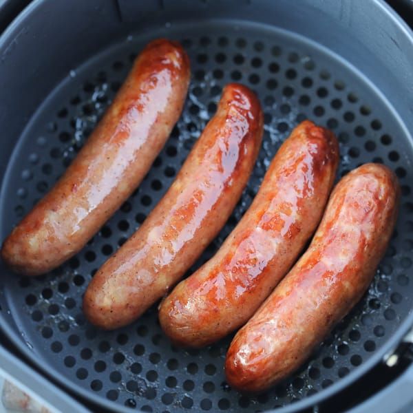 air fryer smoked sausage