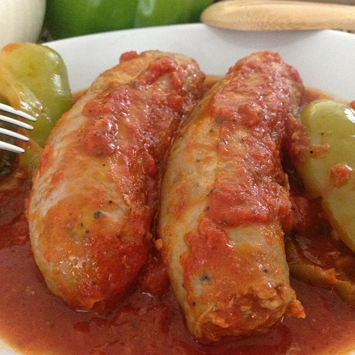 sausage cacciatore