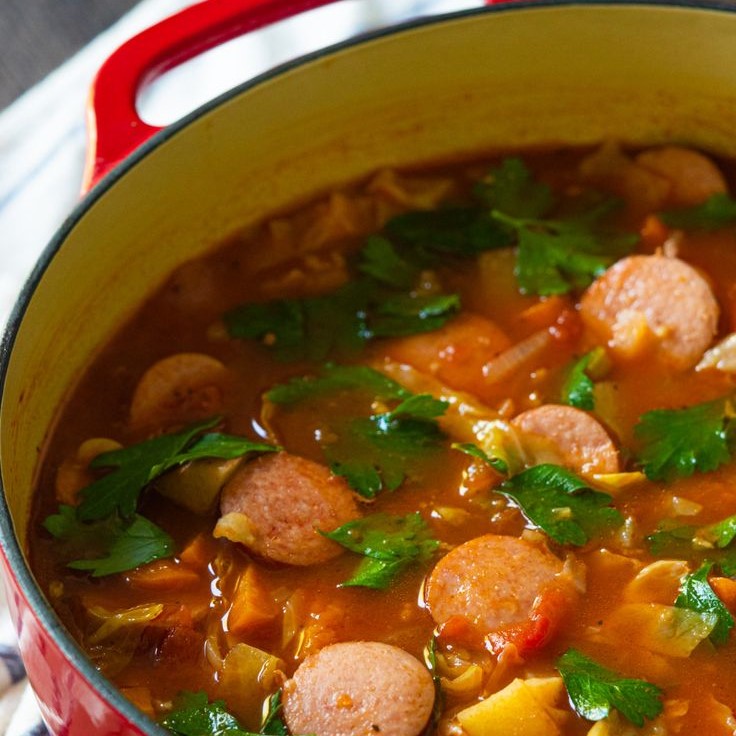 sausage and vegetable stew