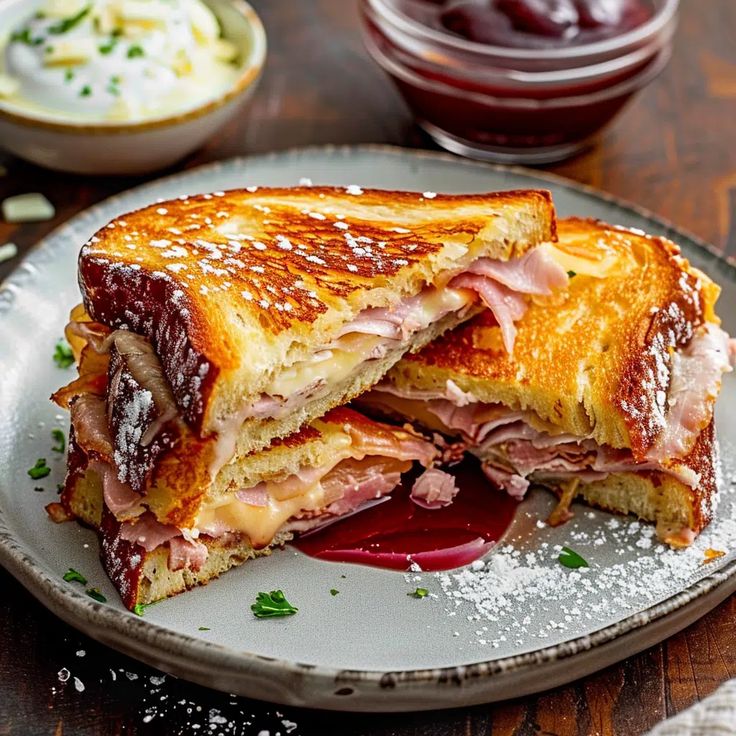 how to make a monte cristo sandwich